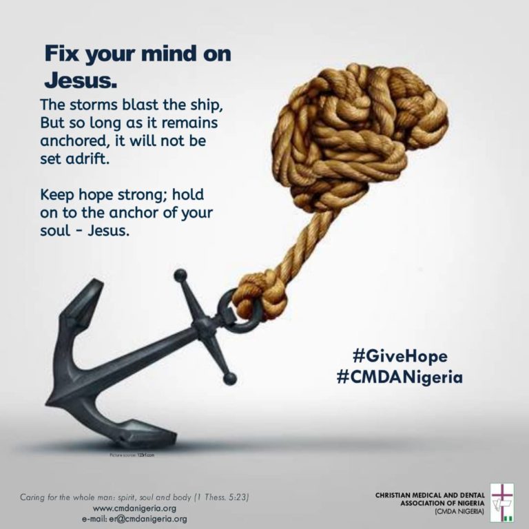 Read more about the article Fix your mind on Jesus