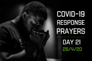 Read more about the article COVID-19 Response Prayers – Day 21
