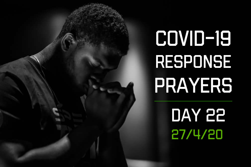 You are currently viewing COVID-19 Response Prayers – Day 22