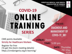 Read more about the article COVID-19 Online Training : Diagnosis and Management of COVID-19_001