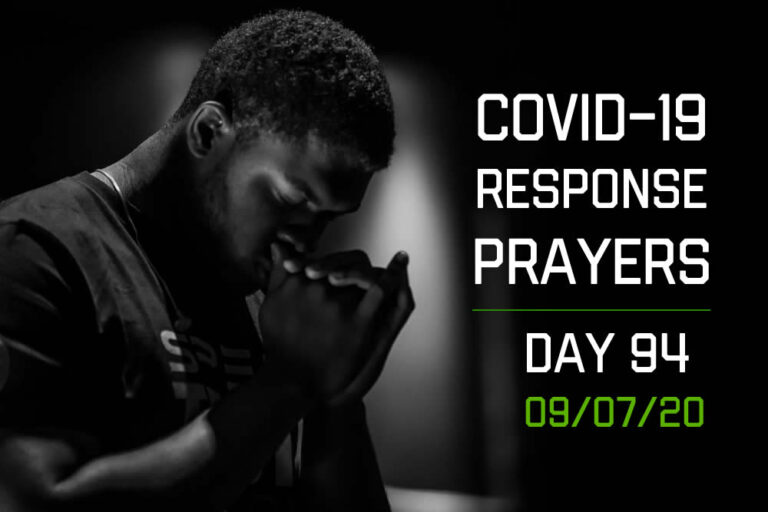 COVID-19 Response Prayers - Day 94