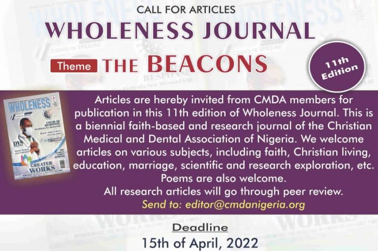 Read more about the article Call for articles