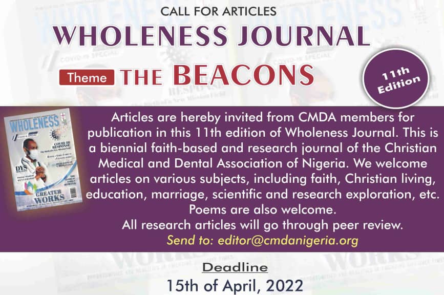 Call for articles