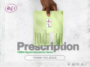 Read more about the article Prescription #61: Thank you Jesus
